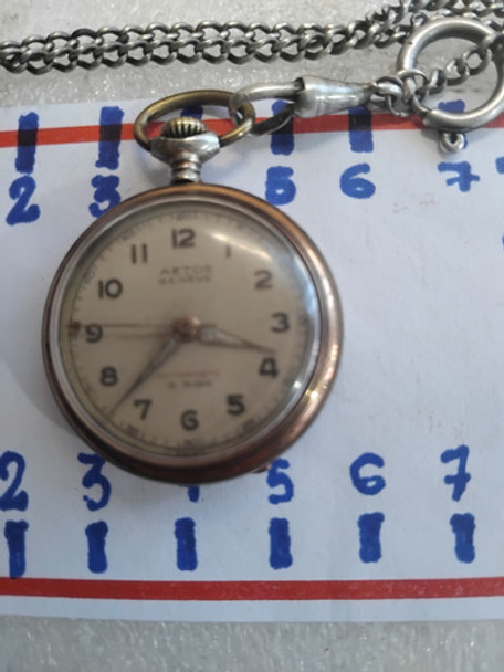 Relogio De Bolso Aetos Geneve, Antimagnetic 16 Rubis. 0
