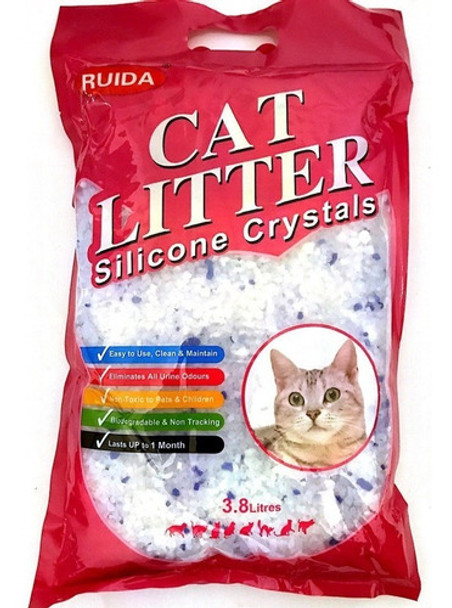 Piedras Sílica Gel Gatos Sanitaria Cat Litter 3.8lts+envío G 0 Piedras Sílica Gel Gatos Sanitaria Cat Litter 3.8lts+envío G 0