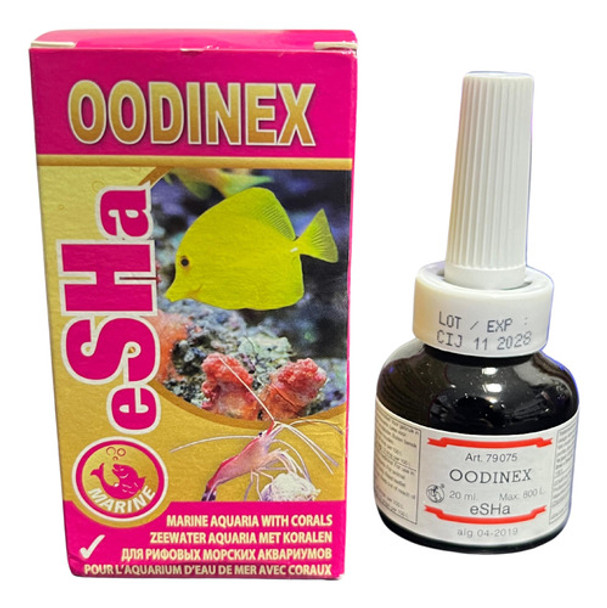 Oodinex 20ml Esha Tratamiento Punto Blanco Marinos Acuario 0
