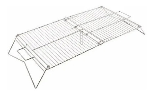 Parrilla Alambre Portatil Plegable 66 X 33cm Rectangular Bro 0