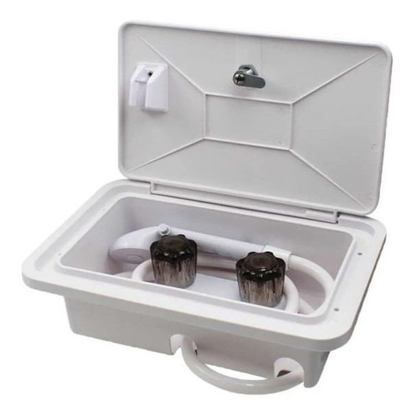 Ducha Exterior. 34x22 Cm Motorhome, Casas Rodantes, Rv. Mca. 0