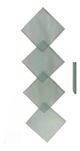 Vidrio 4mm Esmerilado Arenado Plastificado Incoloro M2. 0