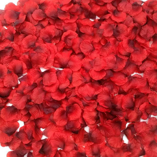 ~? Code Florist 2200 Pcs Pétalos De Rosa De Seda Rojo Oscuro 0