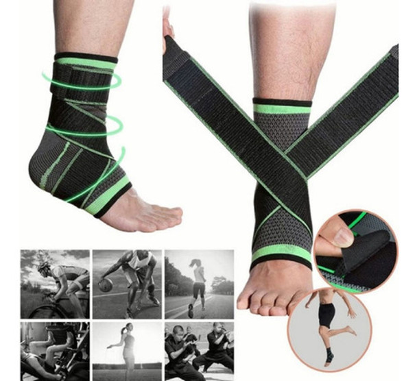 Tobillera Elástica Con Velcro 0