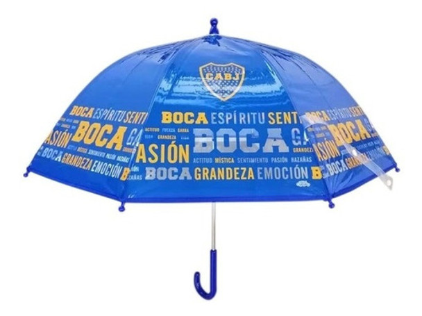 Paraguas Futbol Infantil Boca Juniors Cabj Xeneize Mitad +1 0 Paraguas Futbol Infantil Boca Juniors Cabj Xeneize Mitad +1 0