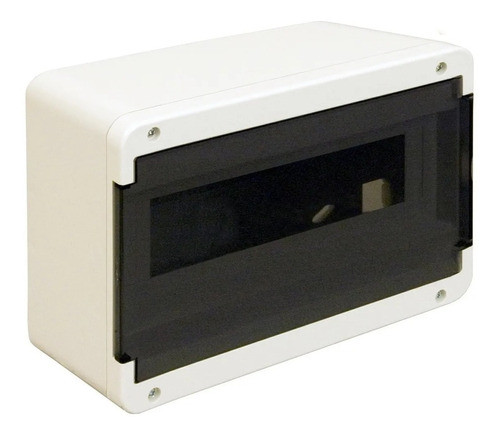 Caja De Superf Pvc P/ Termomag Con Tapa Roker 8 Modulos 0