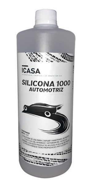Silicona 1000 Pura 100% Automotor Limpieza 1lt 0