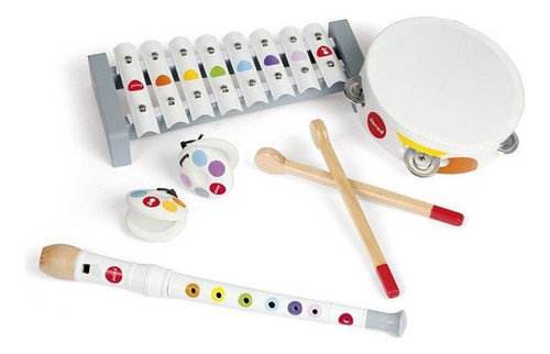 Instrumentos Musicales Blancos- Janod- 0