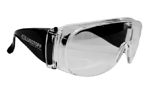 Anteojos De Proteccion Ocular Transparente Pack X10 Unidades 0