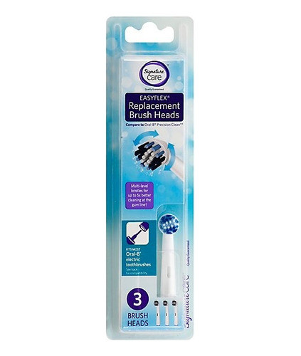 Oral B | Easyflex | Toothbrush Replacement Brush Head | 3pk 0