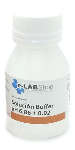 Solucion Buffer P/ Calibración De Medidores De Ph 6,86 X60ml 0