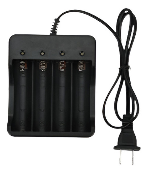 18650 Li-ion Batería Recargable O Cargador Ac Enchufe Estado 0