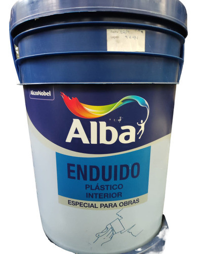 Enduido Plastico Interior Alba 20 Litros 0