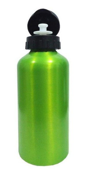 Garrafa Squeeze Alumínio 600 Ml Verde Claro 0