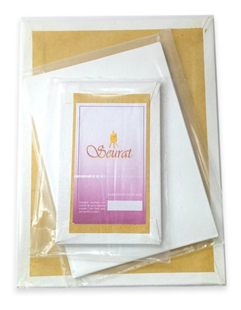 Carton Hardboard Entelado Seurat 40x40 Cm X1 Unidad 0