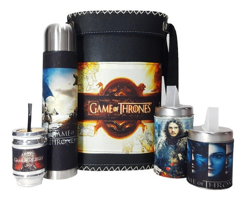 Set Matero Equipo Kit De Mate Game Of Thrones, Marbry Shop 0