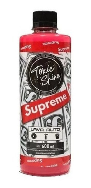 Toxic Shine Shampoo Supreme Con Cera Carnauba Neutro 600 Cc 0
