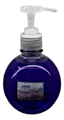 100 Envases Esfera Jabon Liquido D 350ml Para Alcohol En Gel 0