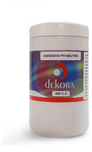 Adhesivo De Ph Neutro X 400cc Dekora 0