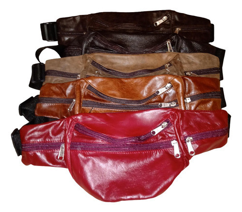 Riñonera Cuero Legitimo Morral 0