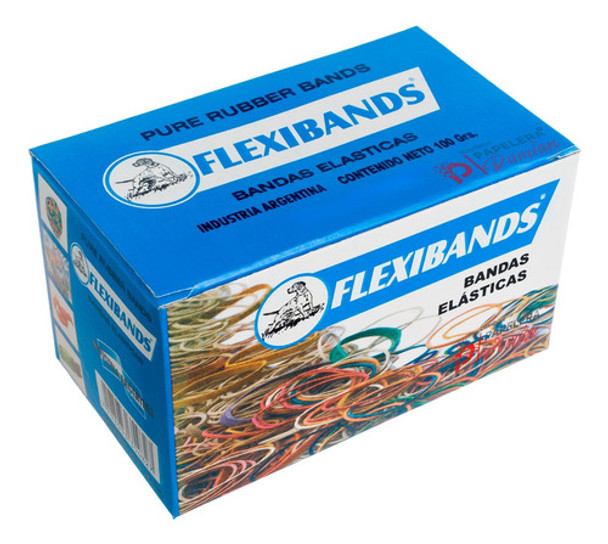 Banditas Elásticas Bandas Flexibands Caja 100gr Latex 40mm 0