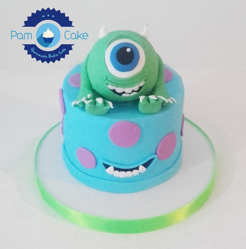 Torta Artesanal Monster Inc Personalizada 0