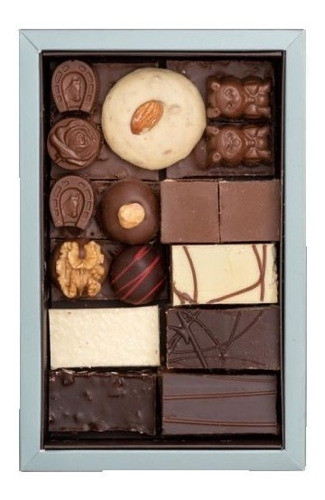 Caja 500g Bombones Y Trufas De Chocolate Rapanui Surtido 0