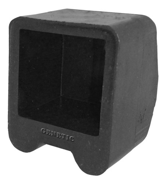 Regatón Goma Caño 40x40mm Repuesto Maquinas Gimnasio Genetic 0