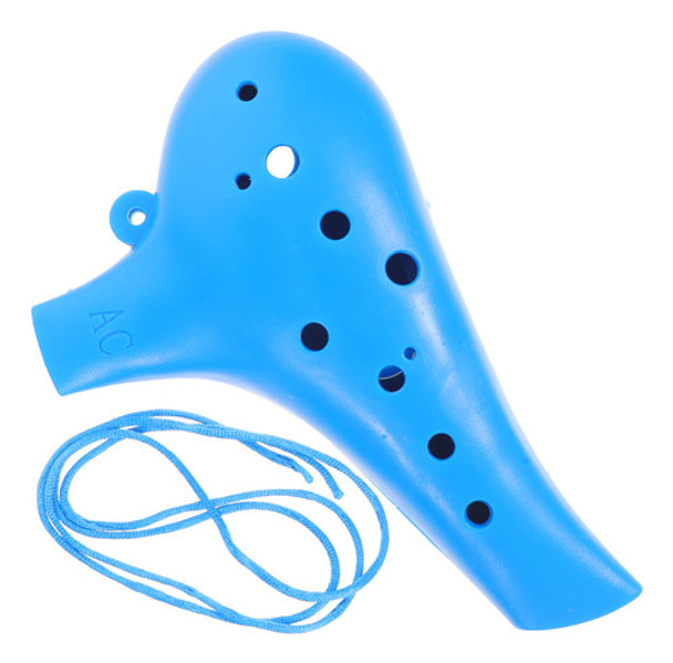 Instrumento Ocarina Portátil De 12 Furos Ocarina 0