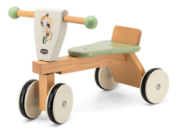 Triciclo Infantil Sem Pedal De Madeira  Boho Chic Tiny Love 0