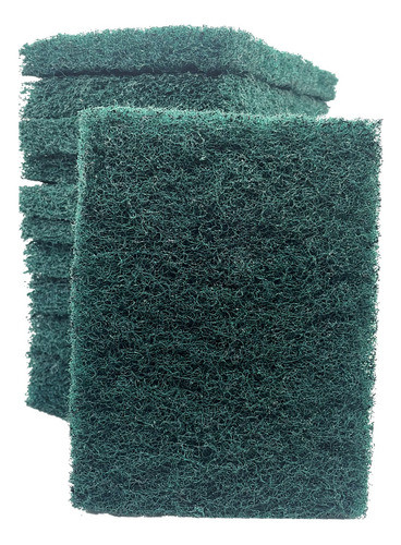 Fibra Esponja Verde Abrasiva Extrafuerte 12x16cm X 12u 0
