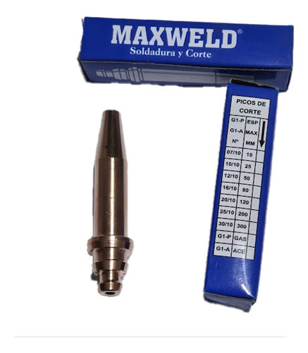 Pico Boquilla Corte Soplete Maxweld Oxígeno/ Acetileno 20/10 0