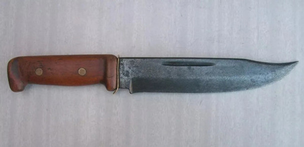 Cuchillo Bowie Hoja Acero Al Carbono Sin Marca De 21,5 Cm 0