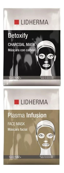 Lidherma Mascarillas Faciales Kit X4 Sobres Unidosis 0