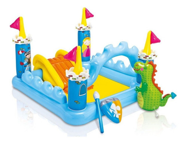 Play Center Juego Inflable Castillo Intex 22691/8 Mm 0
