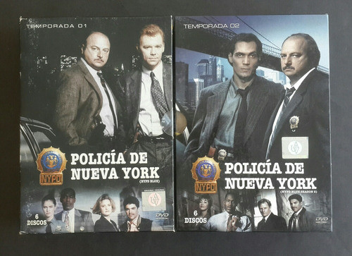 Policias De Nueva York - Temporada 1 Y 2 Dvd Orig - Germanes 0