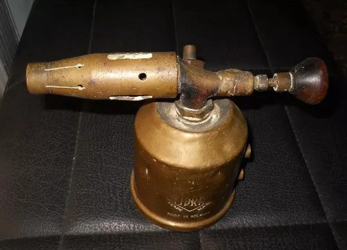 Soplete Antiguo De Bronce Made In Belgium 0
