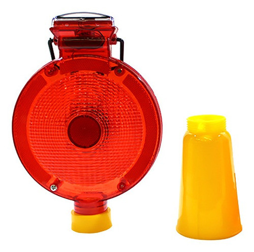 Luz Emergencia Univ. 38cm Solar P/cono 0