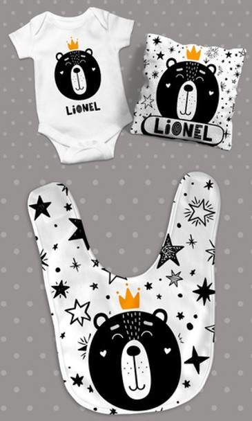 Plantilla Para Sublimar Body Almohadon Babero Nordico 0