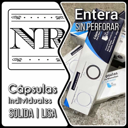 Capsula Para Moneda - Sol De Ocho - Solida Para Recortar 0