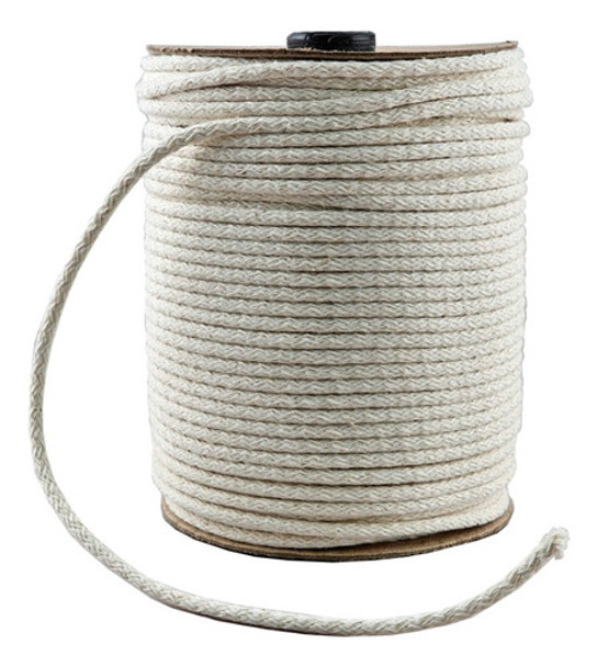 Soga Cordon Algodon Con Alma 4 Mm. Cuerda X 100 Metros 0