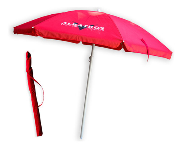 Sombrilla Playa Camping Con Funda 2m Poliester Albatros 0