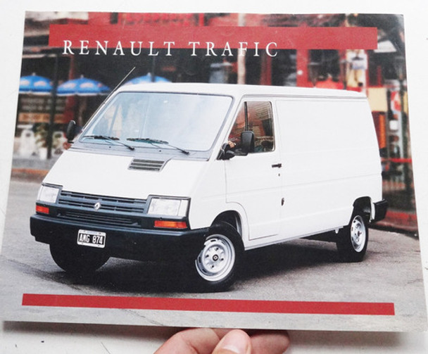 Folleto Antiguo Renault Trafic Original No Manual Catalogo 0