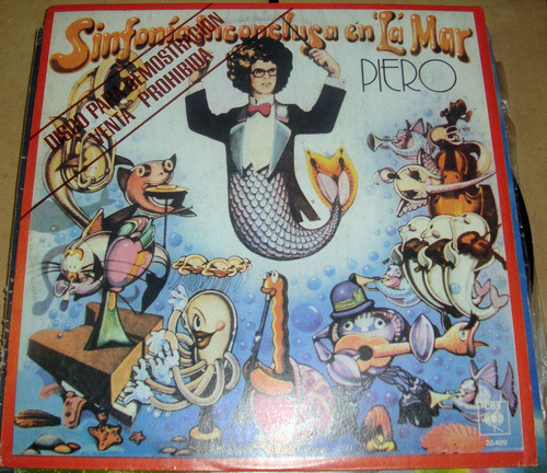 Piero Sinfonia Inconclusa En La Mar Lp  Promo  / Kktus 0