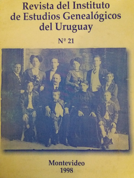 Estudios Genealogicos 21 Dedicada A Los Italianos 1998 0
