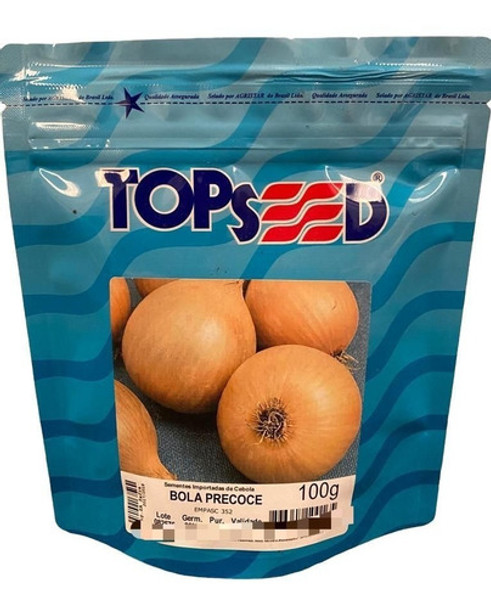 Sementes De Cebola Bola Preoce 100g C/ Nota Fiscal Topseed 0