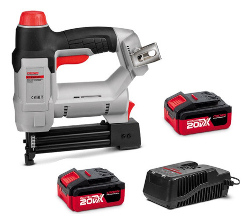 Clavadora Engrampadora Inalambrica Crown Ct61001 Hx2 + Bater 0