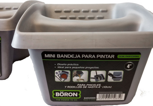 Bandeja De Mano 4 Pulgadas - 101mm - Böron 0