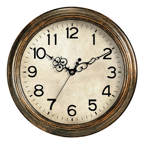 Kecyet Reloj De Pared Silencioso De 12 Pulgadas, Funciona Co 0