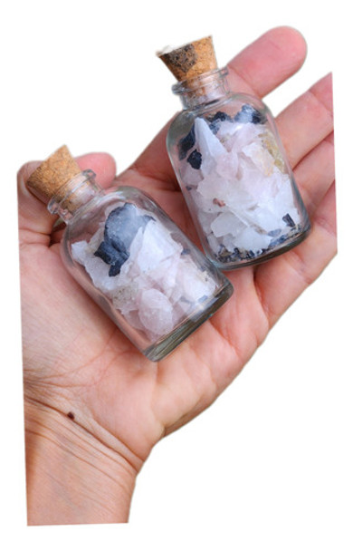 Frascos Energéticos  Viales Con Piedras Naturales !! Cuarzo 0